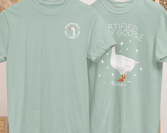 Silly Goose T-Shirt – Comfort Colors, Double-Sided Print