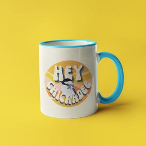 Hey Chickadee Retro Kaffeebecher - Vintage-inspiriertes Geschenk für Naturliebhaber