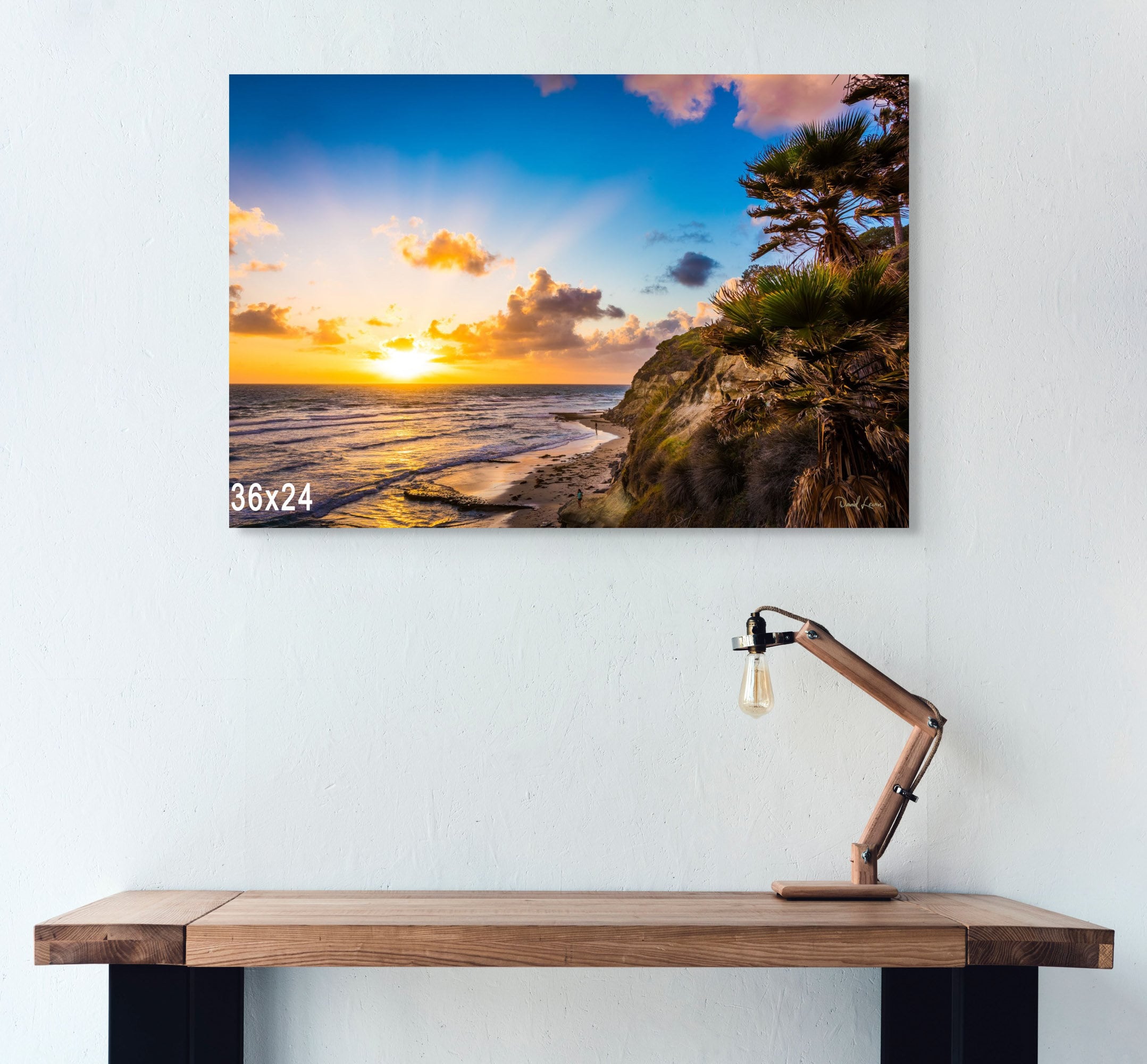 プリントw/フレーム【Colorfornia beautiful ocean】 CoastalFotos - Etsy