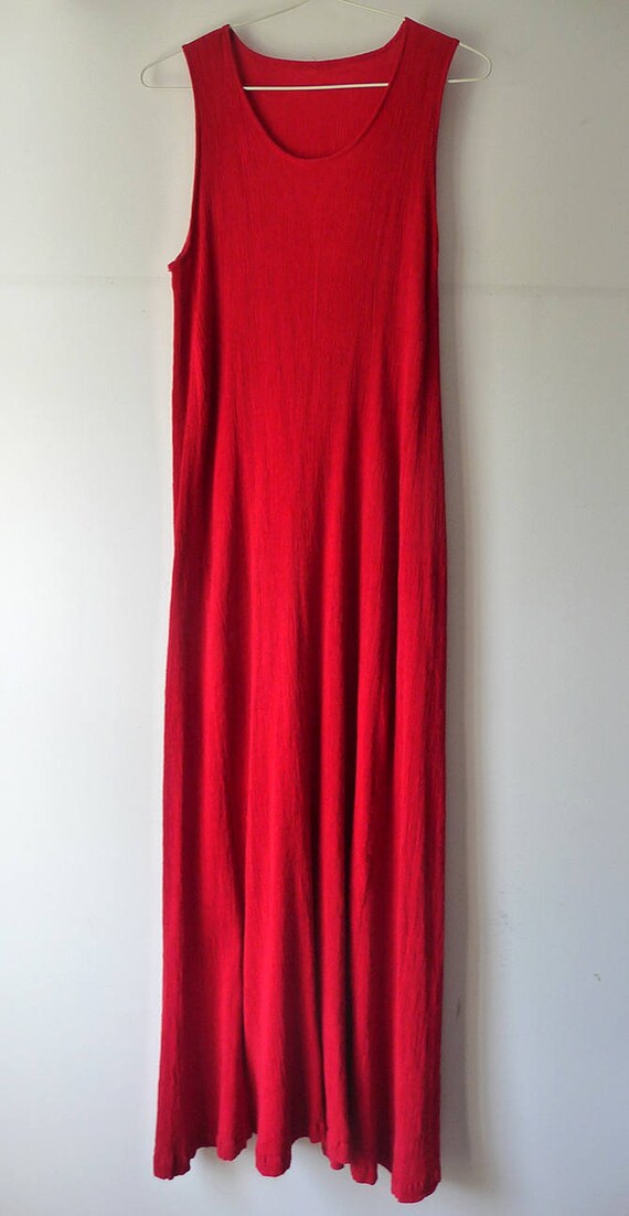 Pleats Please By ISSEY MIYAKE - VINTAGE 80s - red