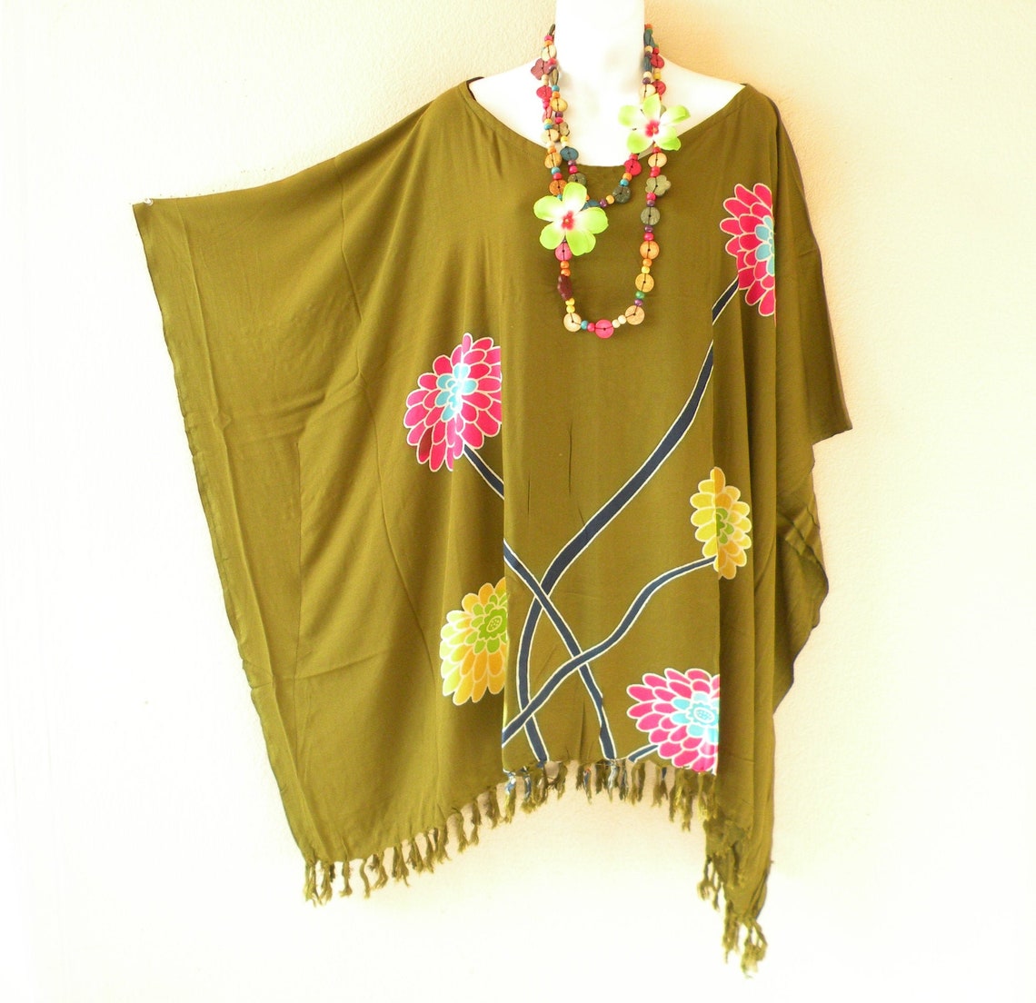 MAUI GREEN KAFTAN main image 1