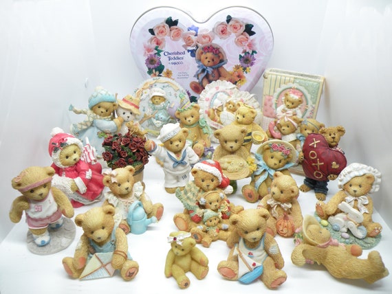Cherished Teddies Enesco Collection Figurines Colletible Vintage