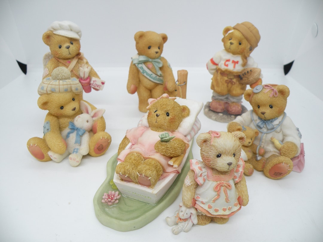 Cherished Teddies Enesco Collection Figurines Collectible Vintage Bear