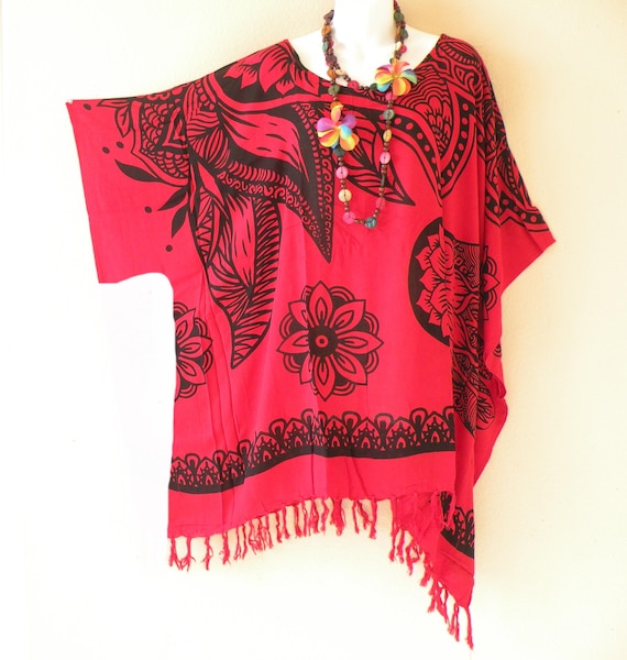 kleuren bloemen batik grote maat kaftan kaftan kimono