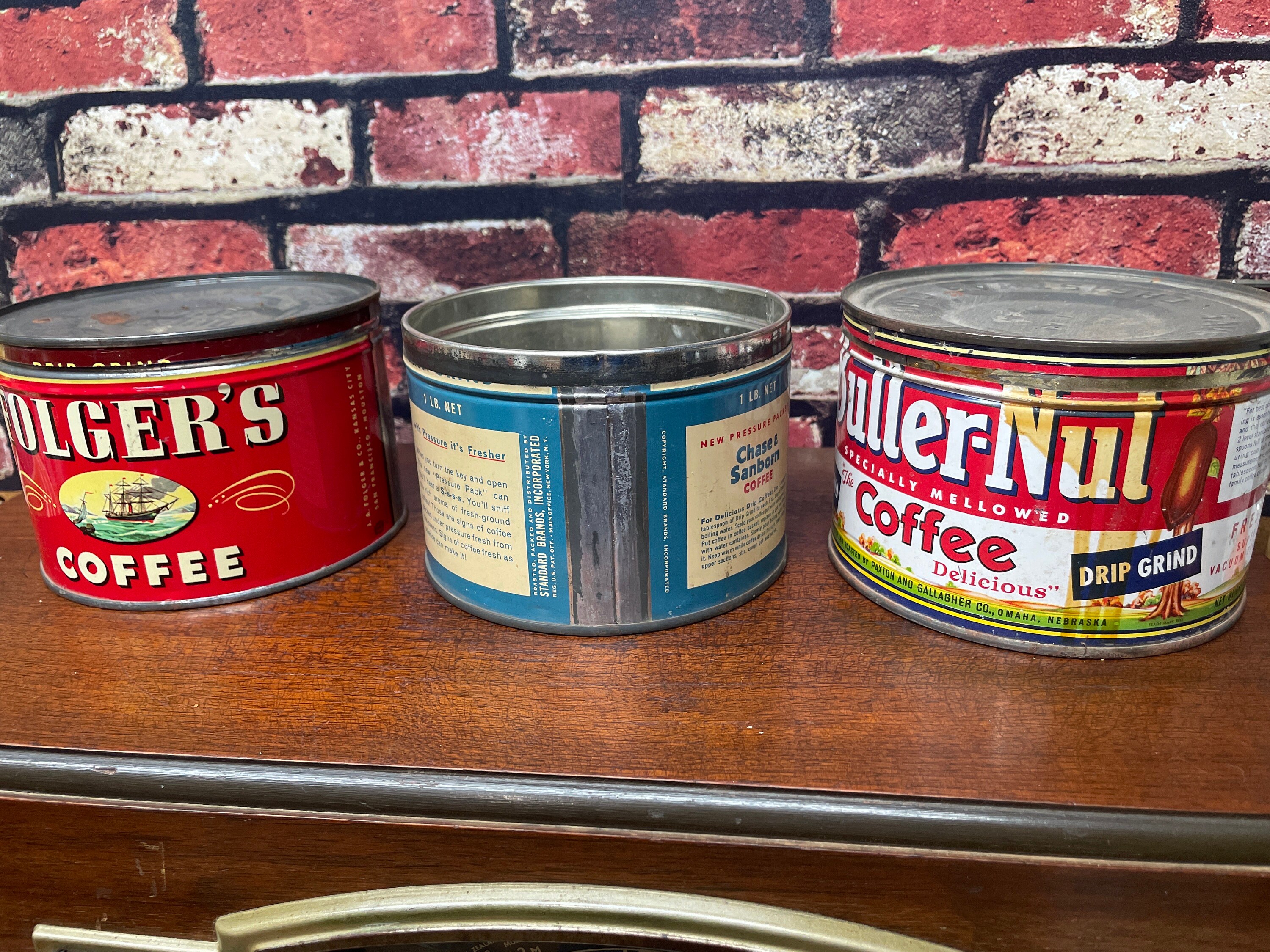 ヴィンテージコーヒー缶 3個セット - Etsy 日本