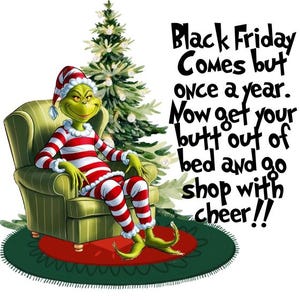 Schwarzer Freitag Grinch