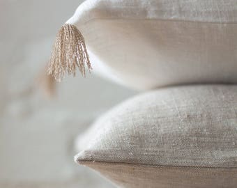 linen pillows etsy