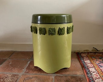 Emsa laundry basket with lid or stool with storage option