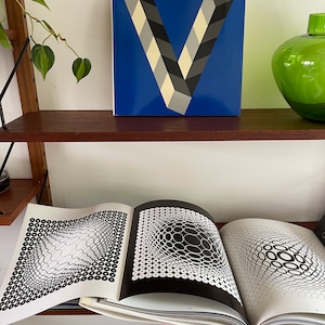 Victor VASARELY, complete set of books 1-4 plastic arts of the 20th century, Marcel Joray, 1960s - 1970s. Art books collectors item!