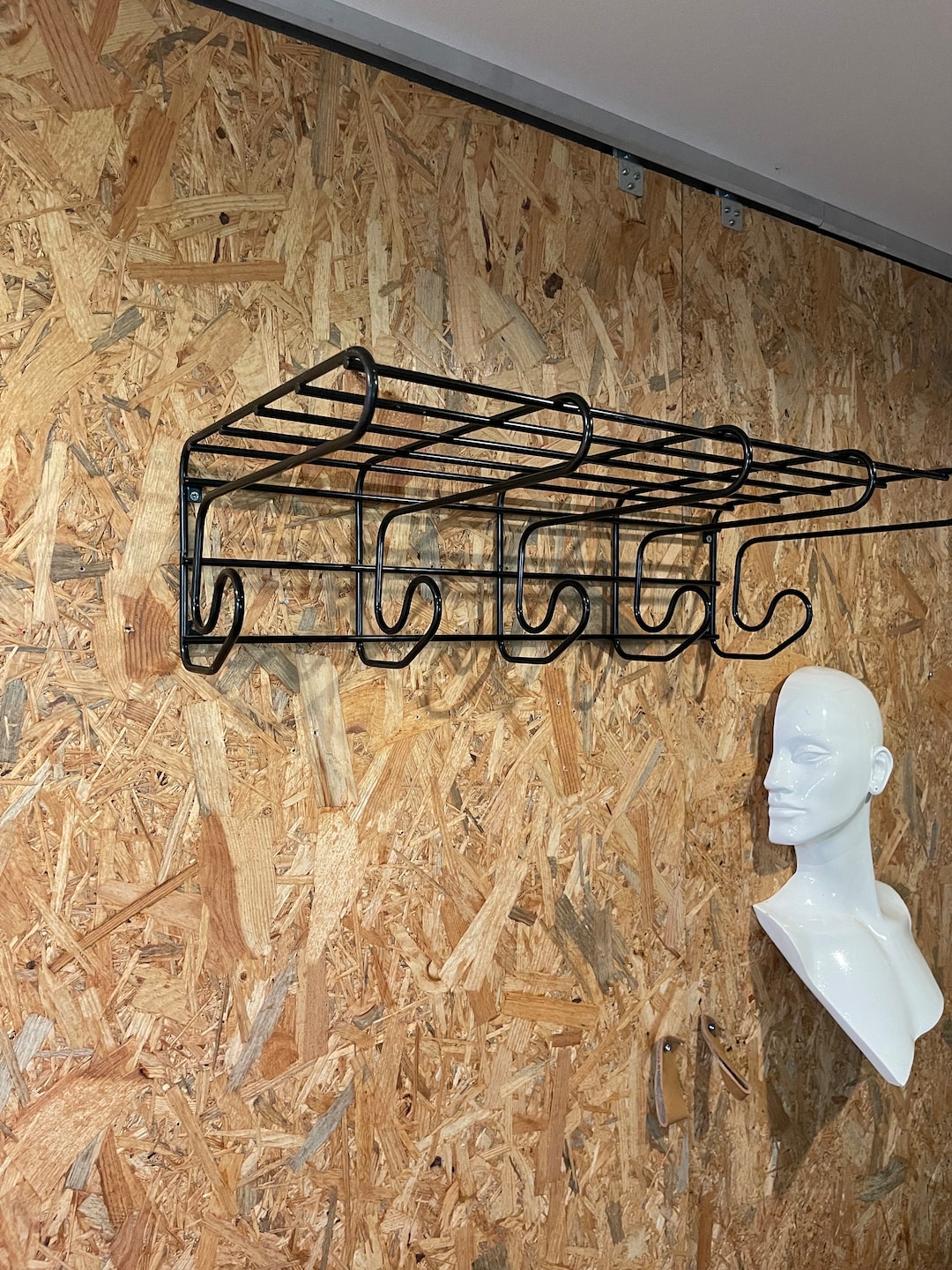 Vintage Ikea Coat Rack Coat Hook Made of Steel Wire 80. Etsy