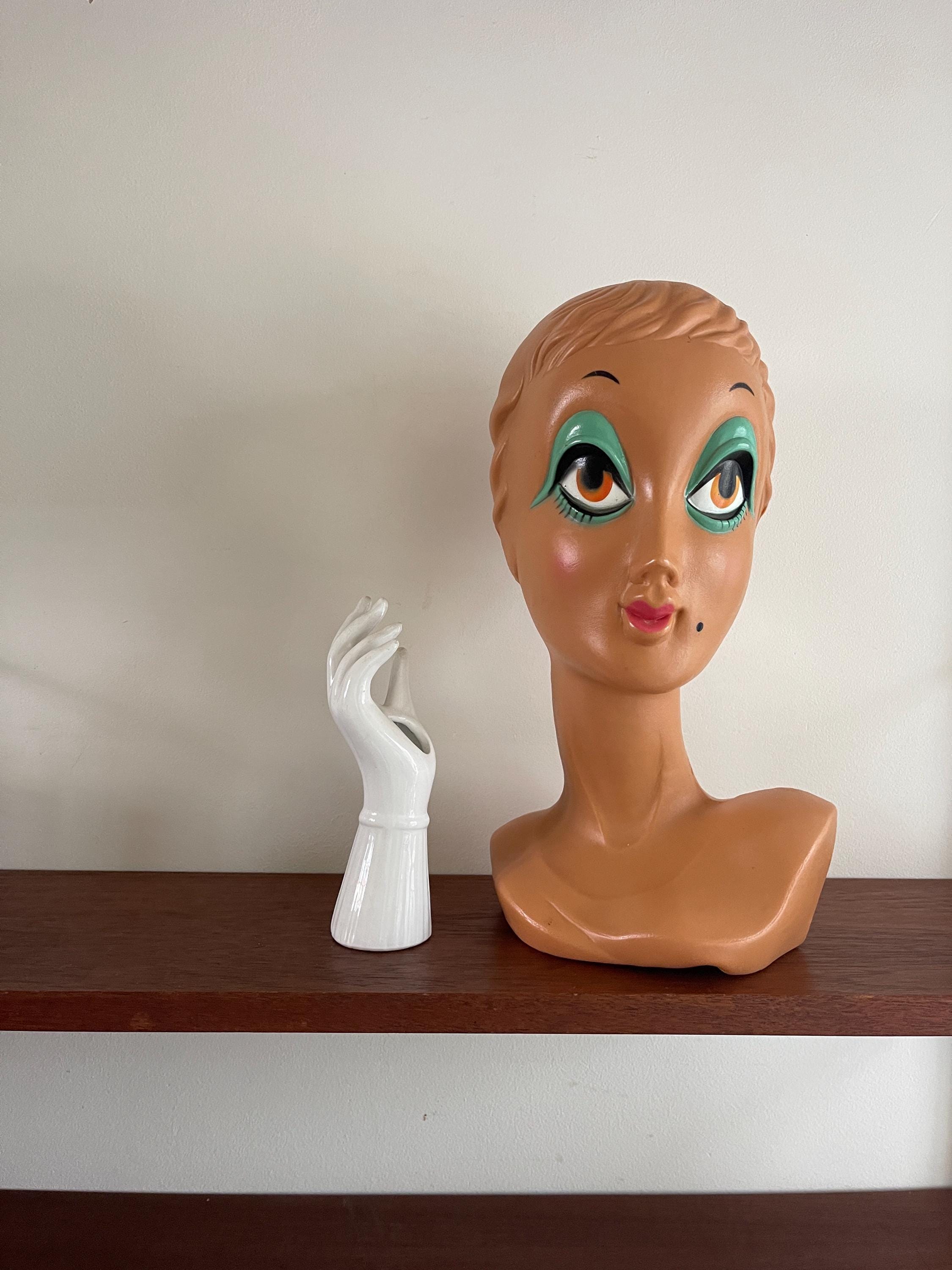 Twiggy Head Mannequin - Etsy