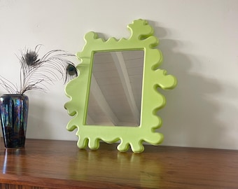 IKEA YPPERLIG Green Metal Wall Mirror Design by HAY From 2017 - Etsy