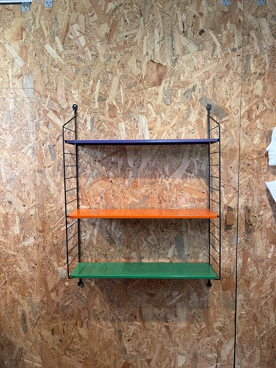 オランダ製本棚 ヴィンテージパインウッドワゴンシェルフオランダ製