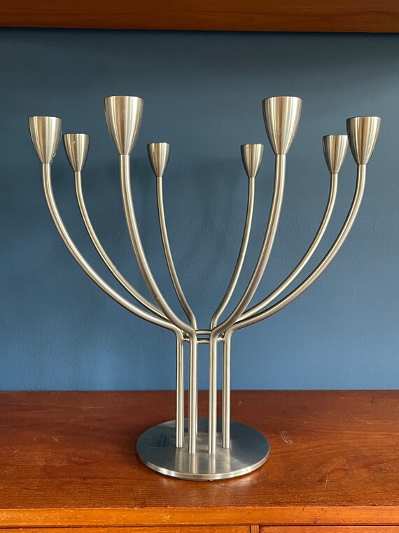 convertible Suavemente director Candelabro vintage de Ikea con 8 brazos acero inoxidable - Etsy España convertible Suavemente director Candelabro vintage de Ikea con 8 brazos acero inoxidable - Etsy España