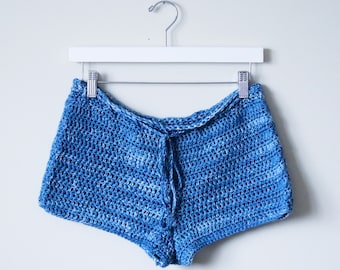 crochet pattern shorts | crochet booty shorts pattern | crochet beach shorts | crochet bikini bottoms | cheeky shorts | high waist shorts