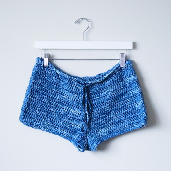 crochet pattern shorts | crochet booty shorts pattern | crochet beach shorts | crochet bikini bottoms | cheeky shorts | high waist shorts