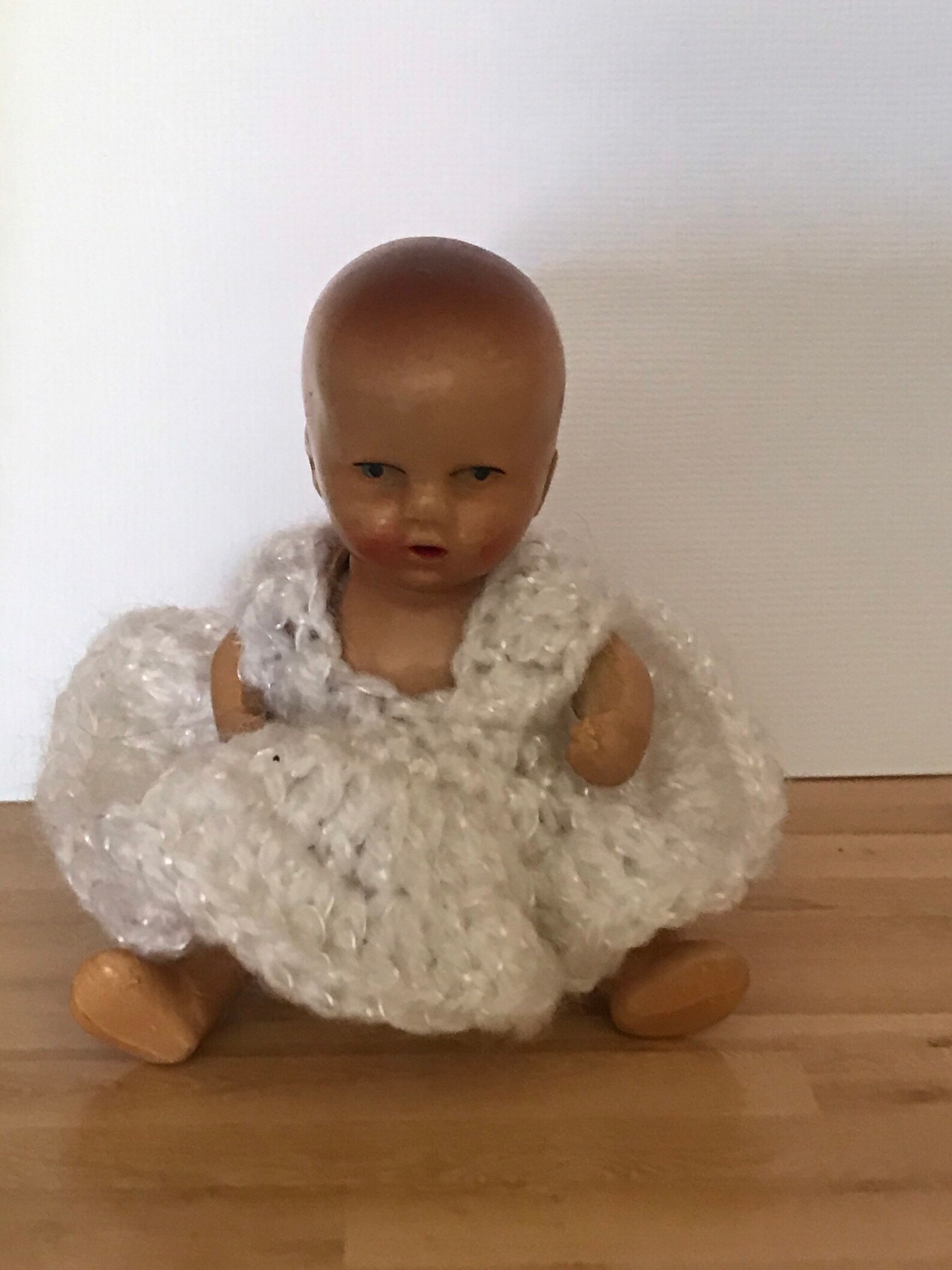 Vintage Hertwig German baby doll for dolls house Etsy