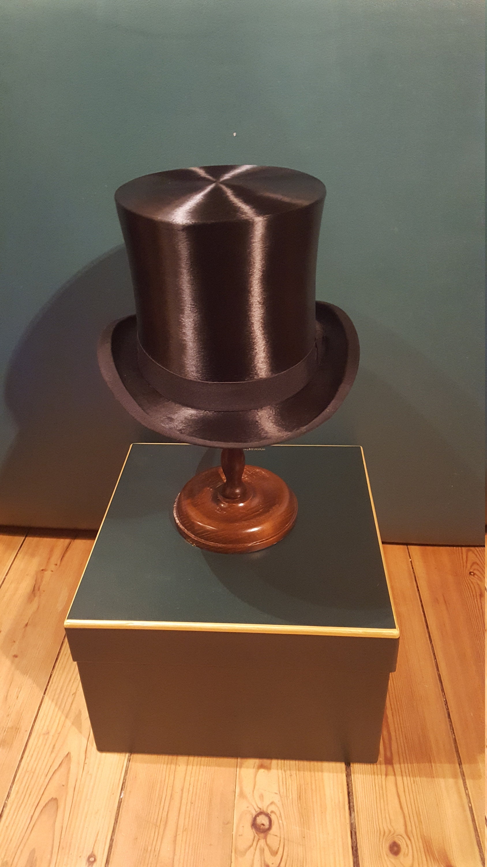 Antique Silk Top Hat 7 1/4 EU 59 Etsy