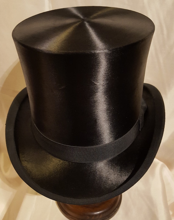 Silk Top Hat EU 60/ 61 Etsy