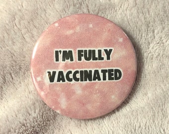 I’m fully vaccinated badge