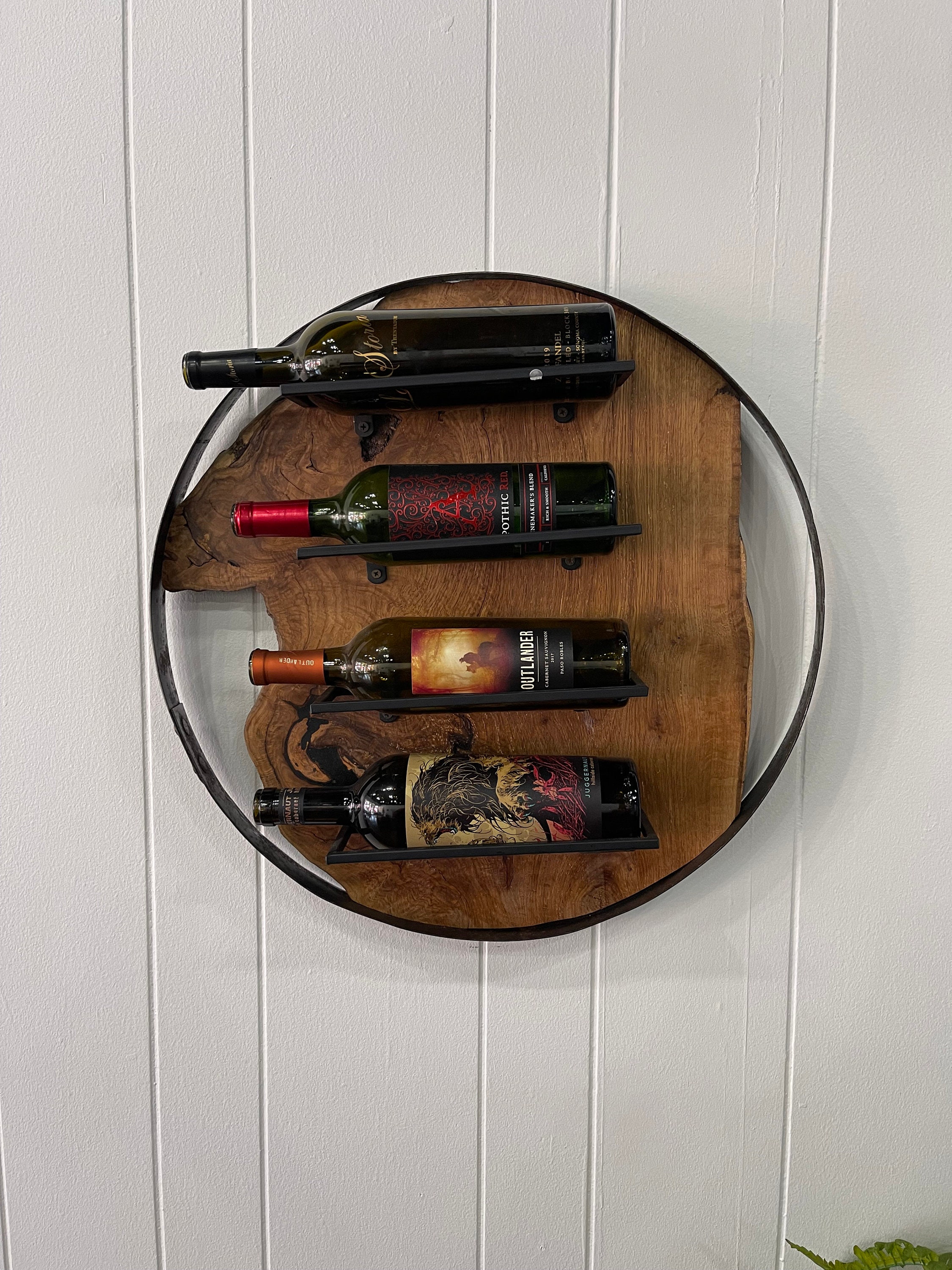 Round Wine Rack Etsy