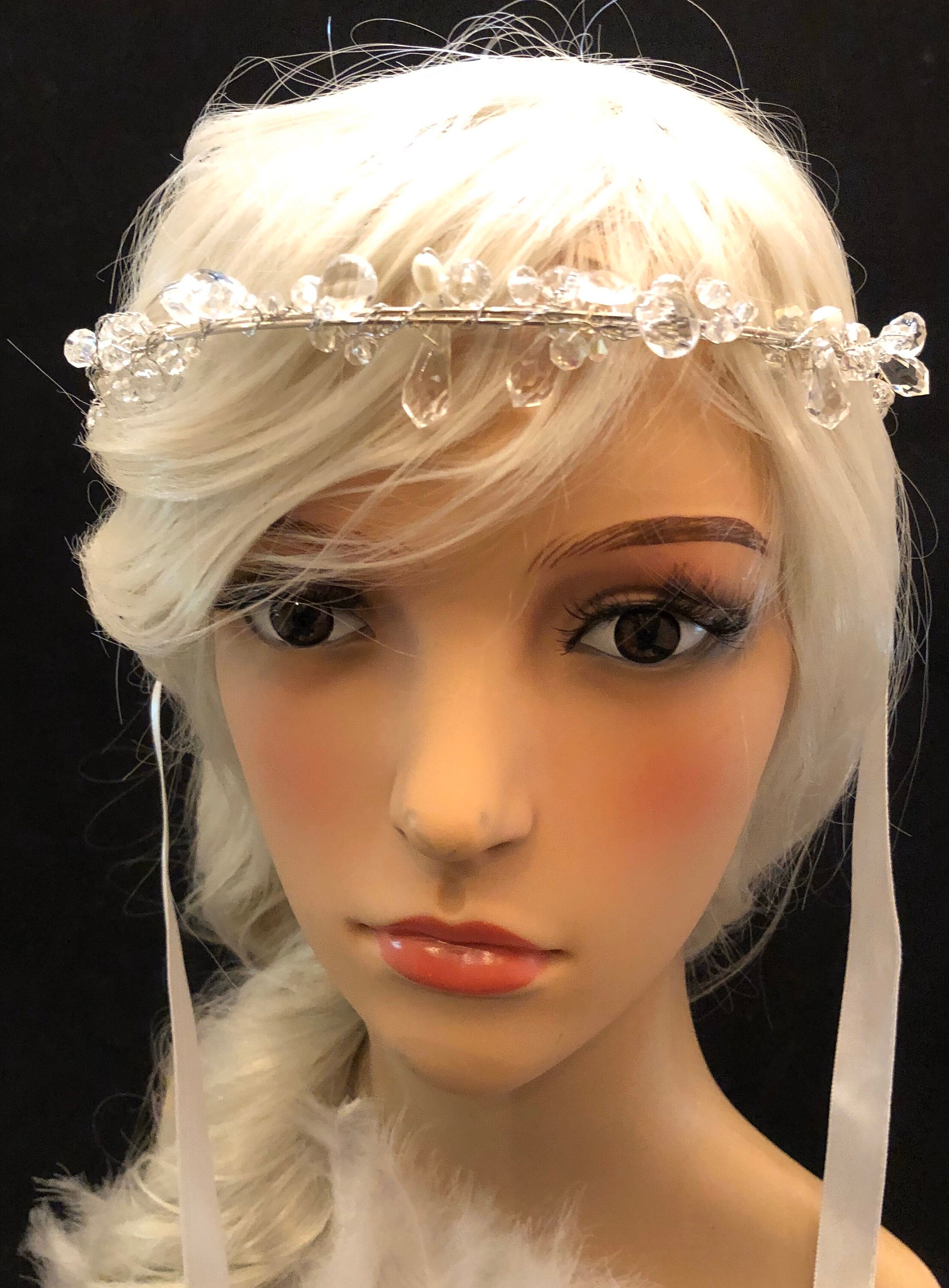 Snow Queen Crystal Headband Tiara - Etsy