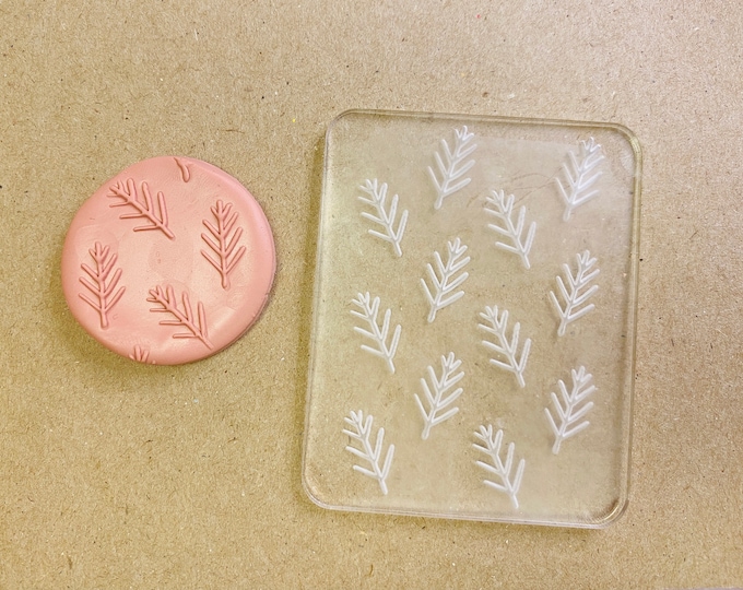 Folk Art Series - 17 Embossing Stamp For Polymer Clay | Flower Stamp | Clay Cutter | Texture Mat | Flower Design | Acrylic Stamp | Bake Clay