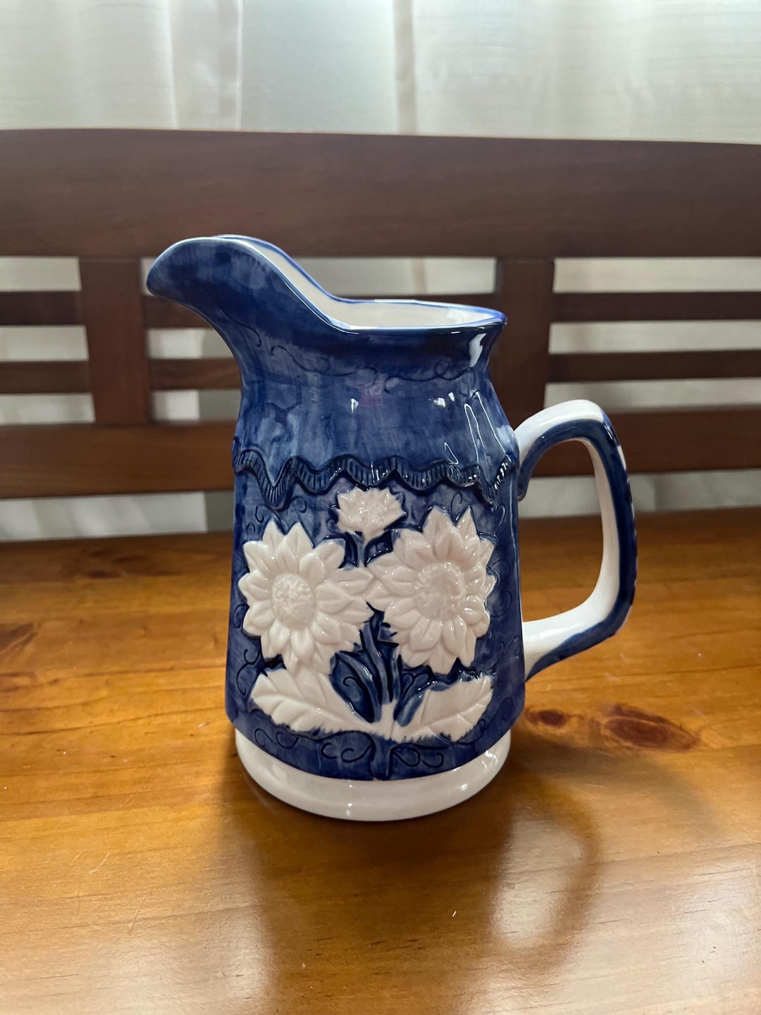 Vintage Raspberry Ceramic Pitcher Vintage Ceramic Pitcher - Etsy