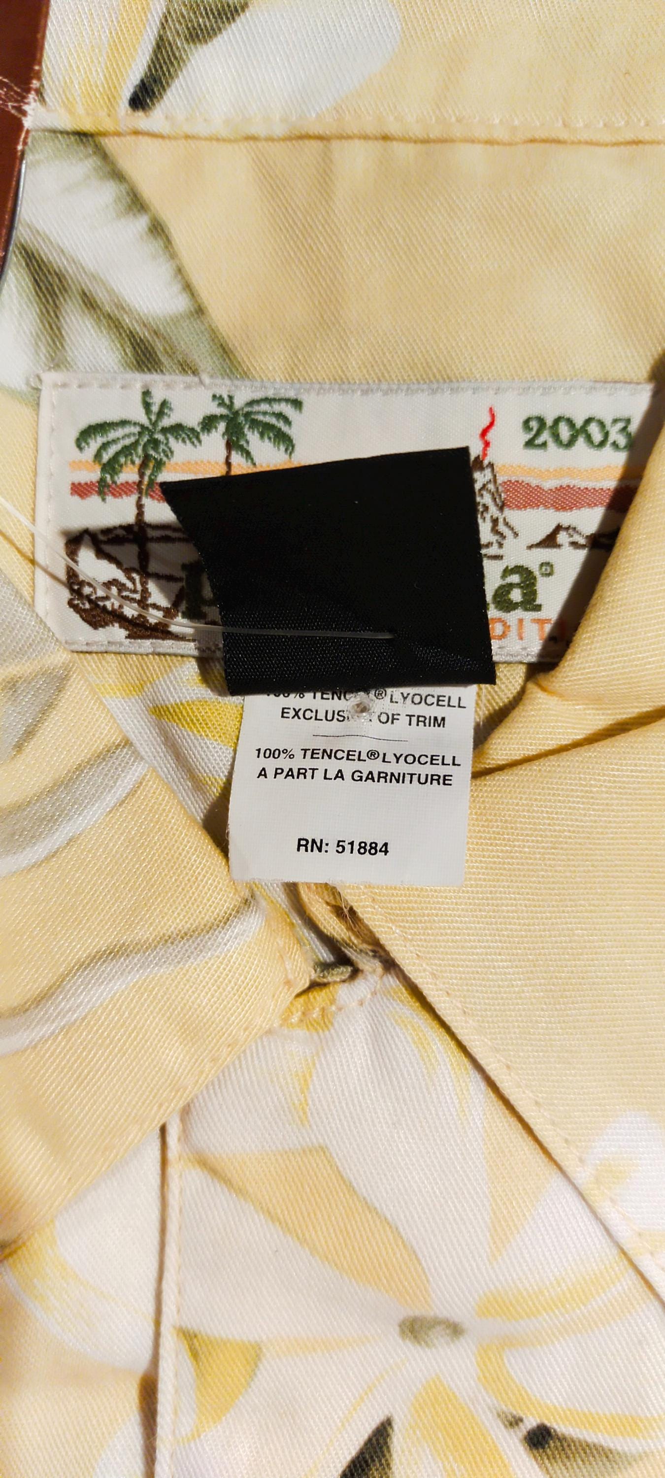 Vintage 2003 Limited Edition Pataloha Tropical Fish Hawaiian Shirt