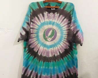 Vintage Rare 1990 Grateful Dead 25th Anniversary T-Shirt – Size XL