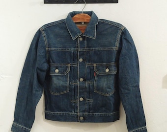 1950's Style Type Two Denim Jacket 507xx Sewing Pattern - Etsy