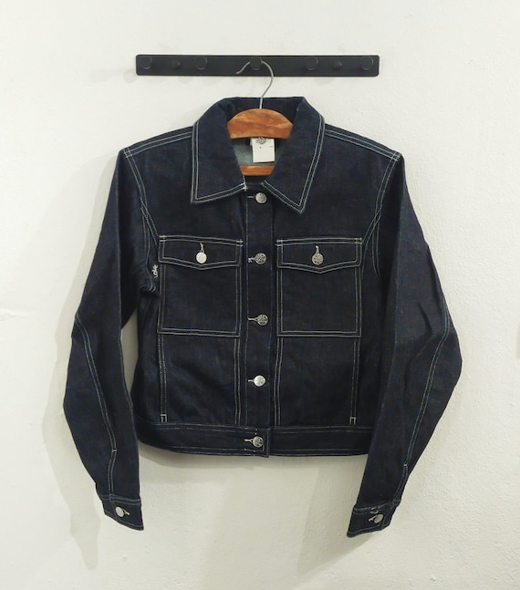 Vintage 90s Agnès B Denim Jacket - Etsy