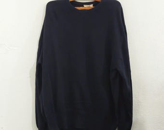Vintage 80s Hermès Men's Knit Sweater.Size Large