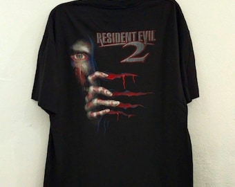 Vintage 90's Resident Evil 1, 2 & 3 Promo T-Shirt / Video Game