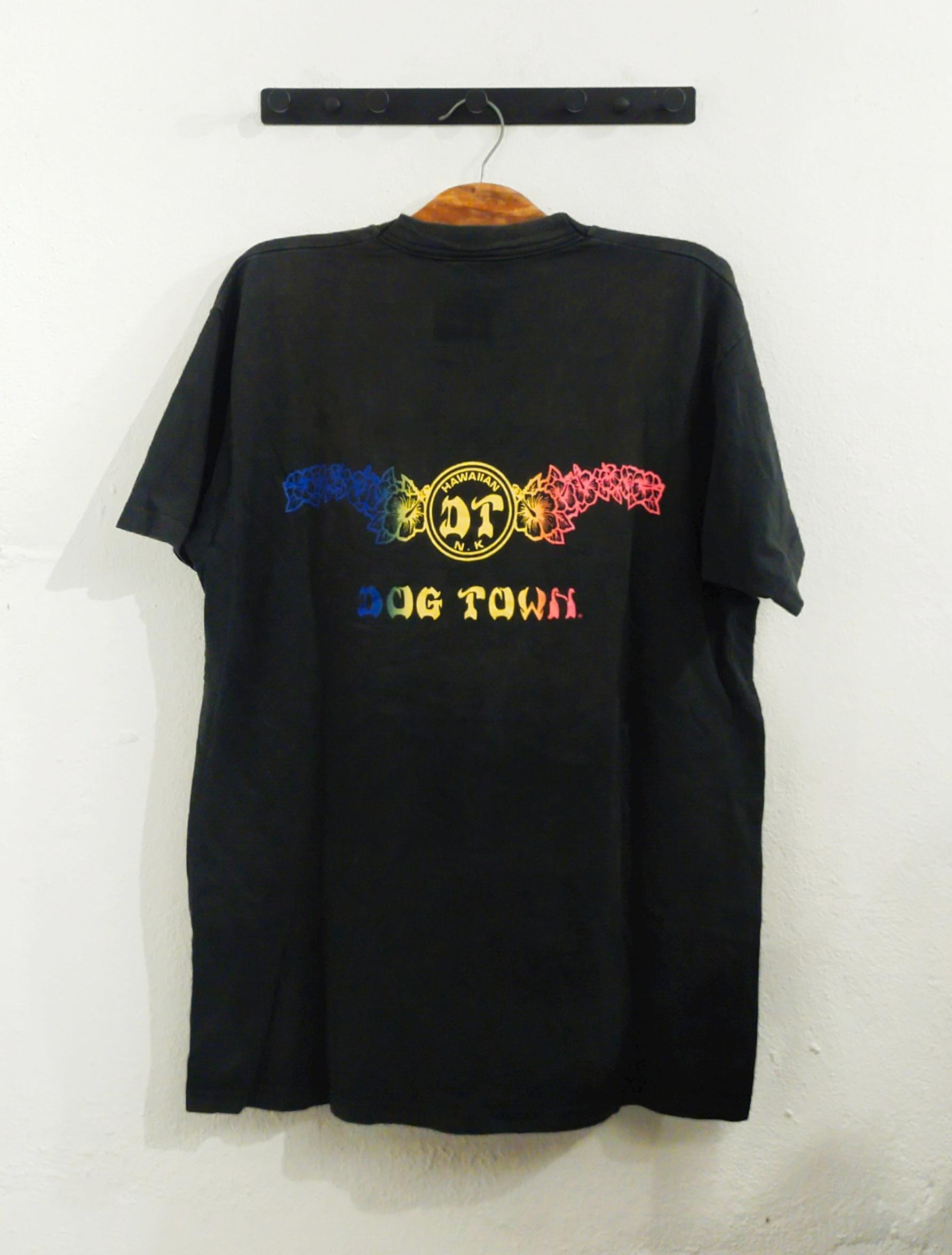 90年代ヴィンテージ ドッグタウン スケートサーフ ハワイアンTシャツ 