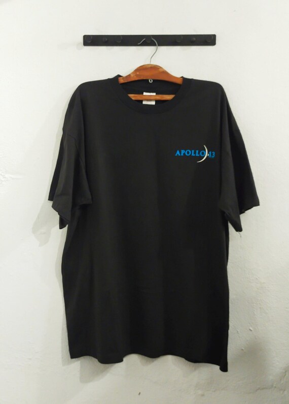 Vintage 90s Apollo 13 Tom Hanks Adventure Movie T-shirt — Size XL 