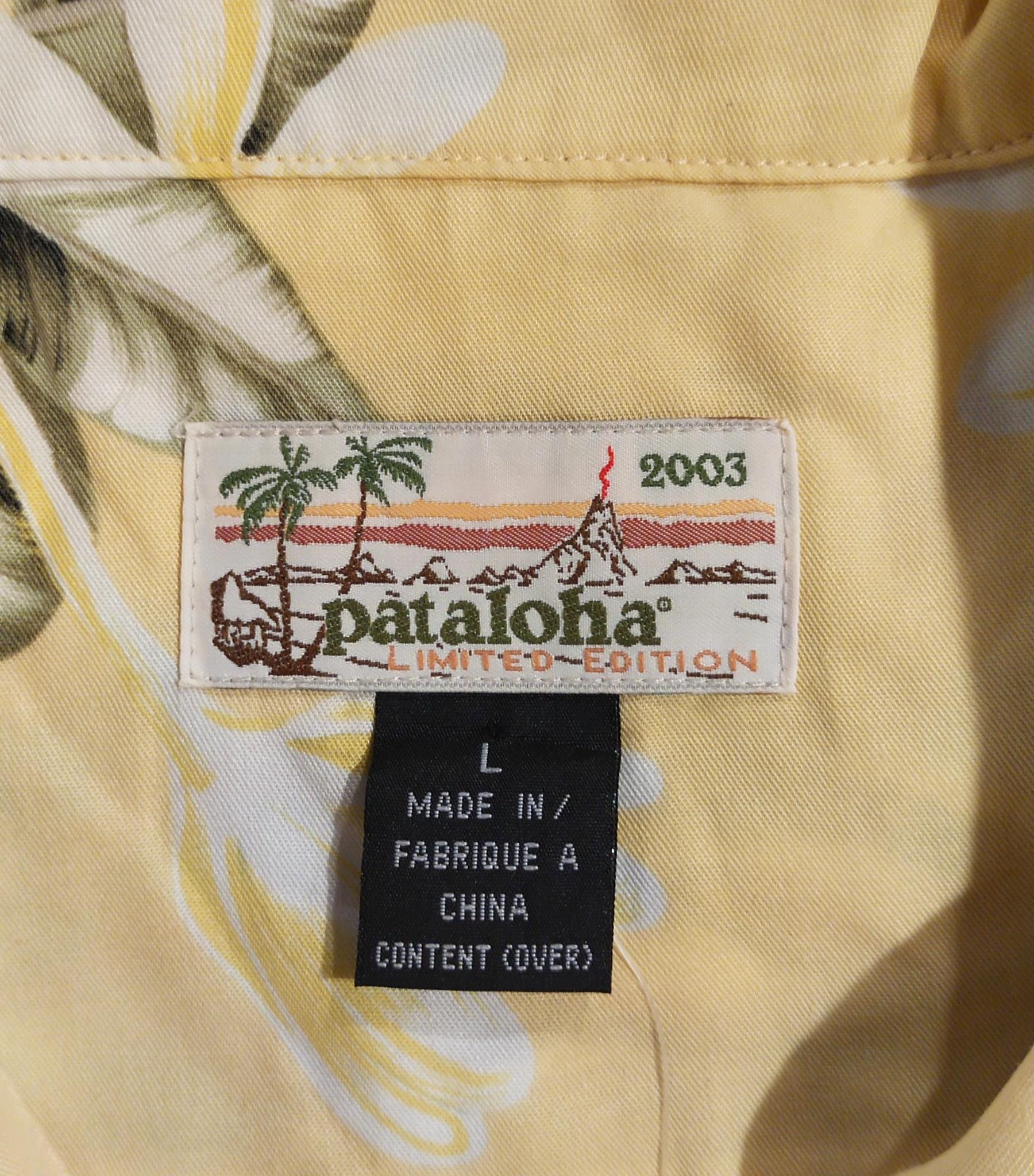 Vintage 2003 Limited Edition Pataloha Tropical Fish Hawaiian Shirt