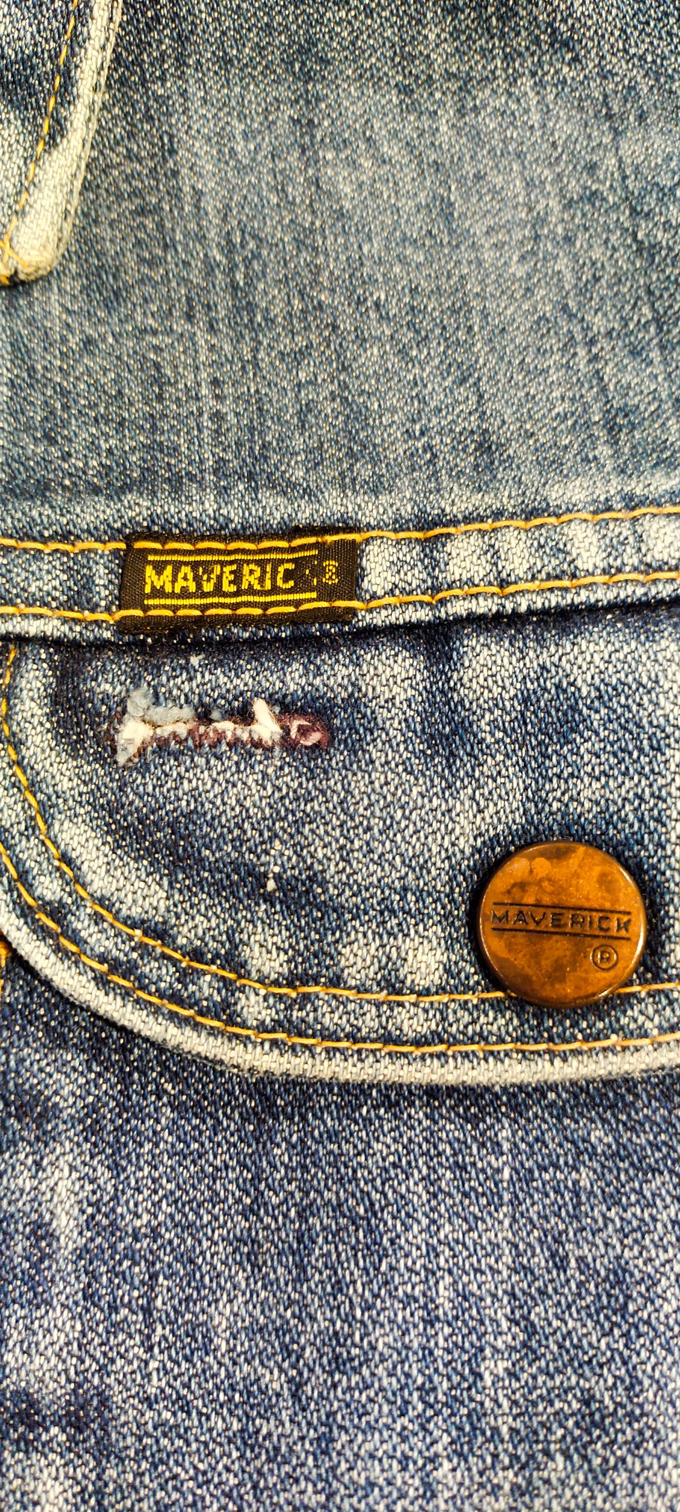 Vintage 70s Maverick Blue Bell 3J03MJ Selvedge Denim Jacket — Made 