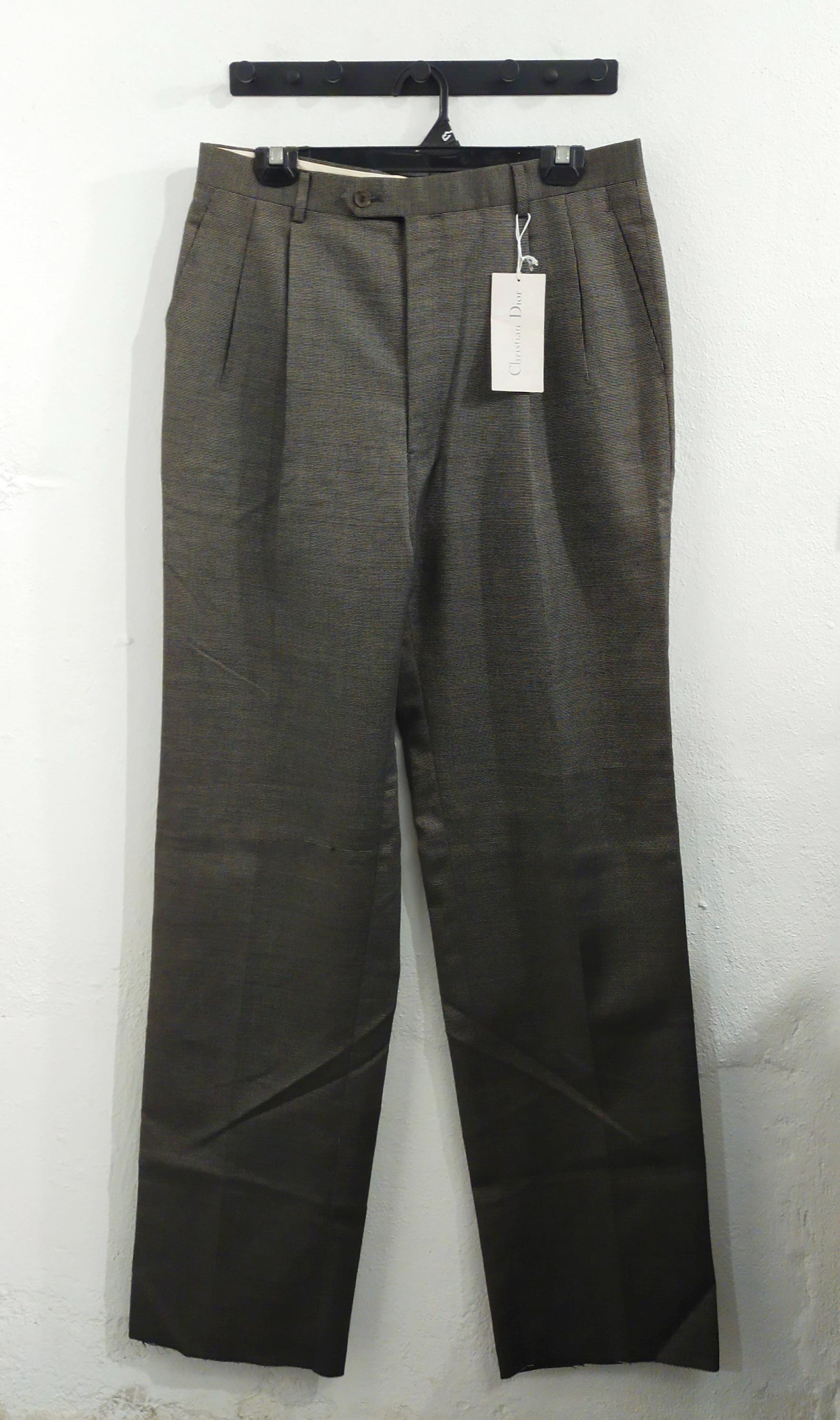 Vintage 80s Christian Dior Wool Pants (made in Japan) - Etsy