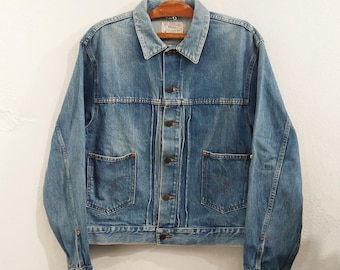 Polo RALPH LAUREN Type 2 Denim Jacket Large Vintage 1990s Ralph