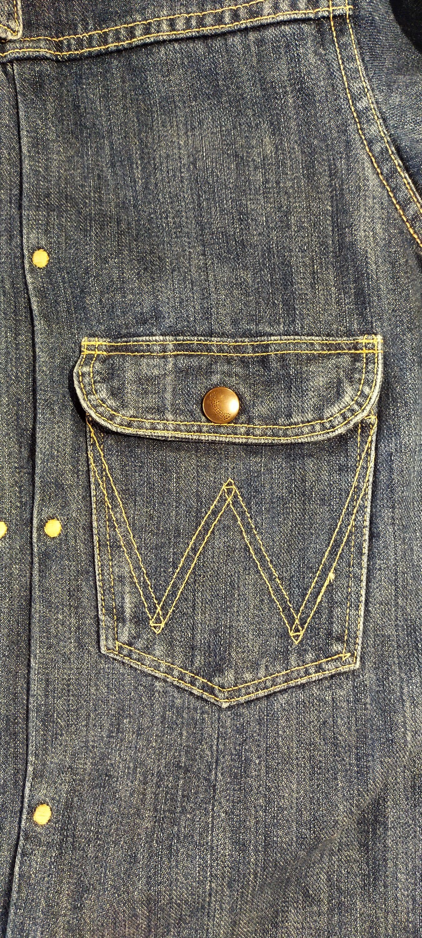 Vintage 90s Wrangler Blue Bell Lot 111MJ Selvedge Denim Jacket