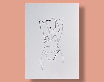 NAKED WOMEN // Original Drawing // DIN A4