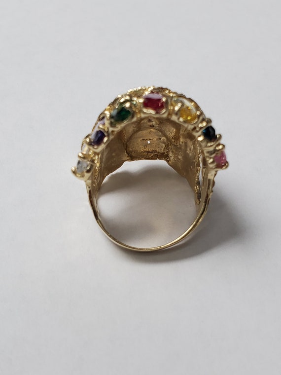 14k gold indian head ring discount