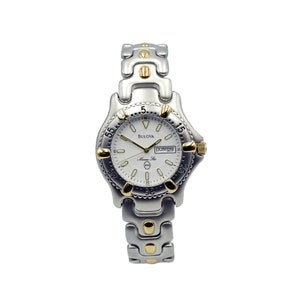 Bulova marine star 100m stainless steel sale