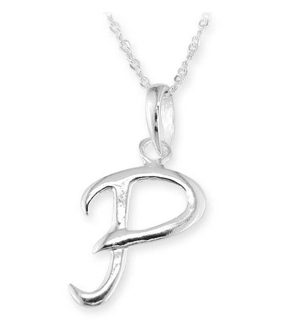 Letter sale p pendant
