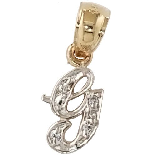 G gold pendant deals