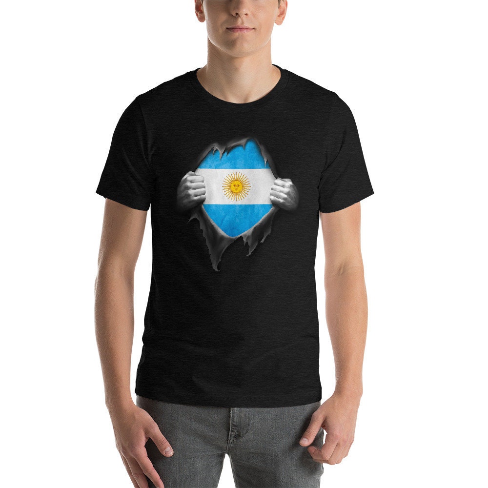 Argentine Flag Shirt Argentine T Shirt Argentina Tee | Etsy