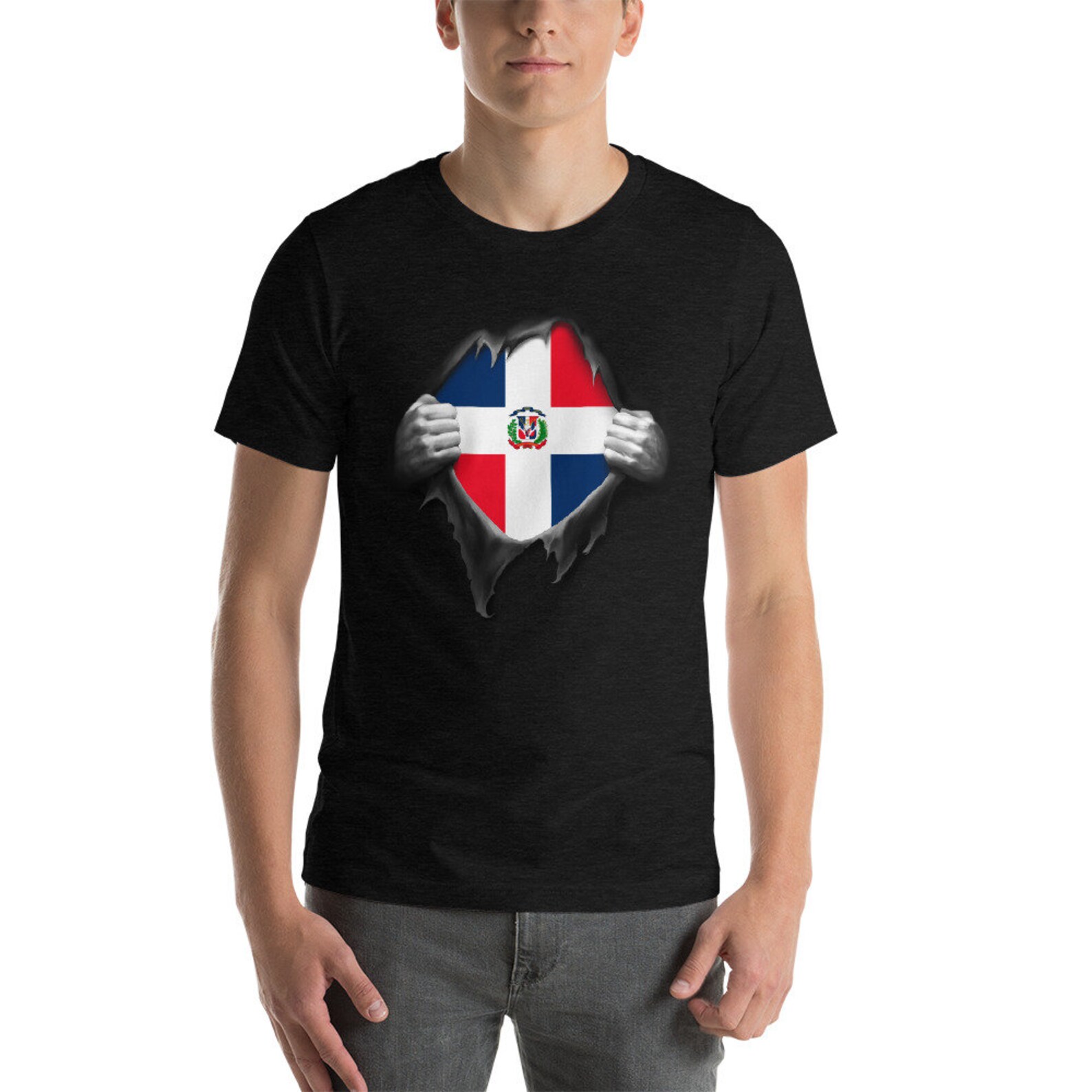 Dominican Flag Shirt Dominican T Shirt Dominican Republic Etsy