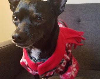 Christmas Sweater ; Dog Christmas Fleece Sweater