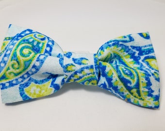 Paisley Dog Bow Tie, Dog Bow Tie, Pet Bow Tie, Cat Bowtie